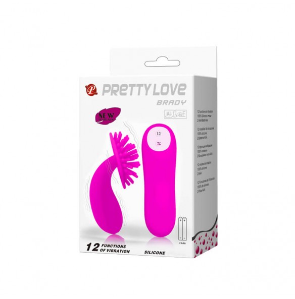 PRETTY LOVE - Little Mushroom Vibrating Egg (Battery - Purple) PRETTY LOVE - Little Mushroom Vibrating Egg (Battery - Purple)